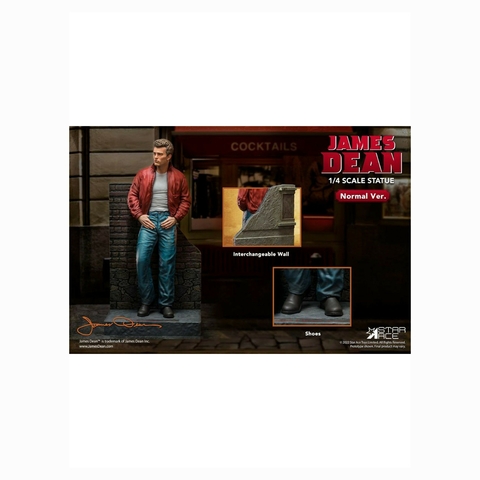 Estátua James Dean Red Jacket - James Dean - 1/4 Scale - Star Ace
