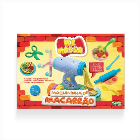 Ki Massa Massinha Modelar Maquininha de Macarrão 3005 Sunny