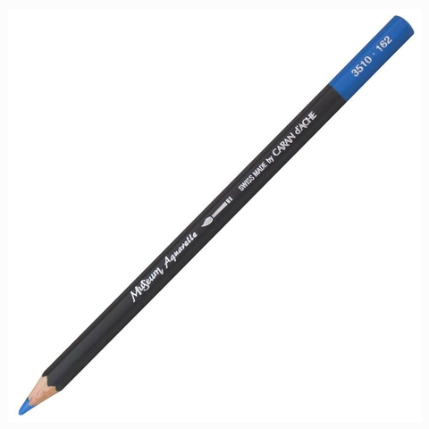 Lápis Aquarelável Caran D’Ache Museum 162 Azul Phtalo