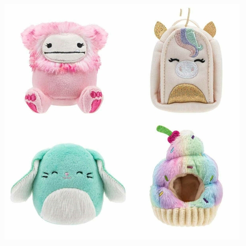 Squishmallows Squishville Lunch Buddies 2 Pelúcias 3435 Sunny