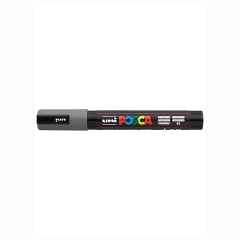 Caneta Posca Uni Pc-5m Cinza Escuro 1.8-2.5mm #82 2535