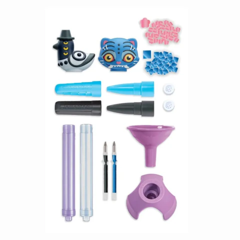 Create Your Pens Canetas Kpop Demon Hunters Derpy E Sussi Clementoni Fun F0273-6