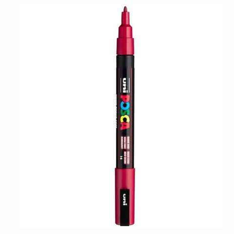 Caneta Posca Uni Pc-5m Dark Red 1.8-2.5mm #14 9968