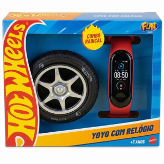 Hot Wheels Relógio Com Ioiô - Fun F0250-3