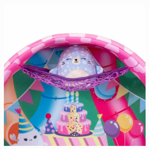 Squishville Playset Palácio Da Diversão Com 4 Pelúcias 3439 Sunny
