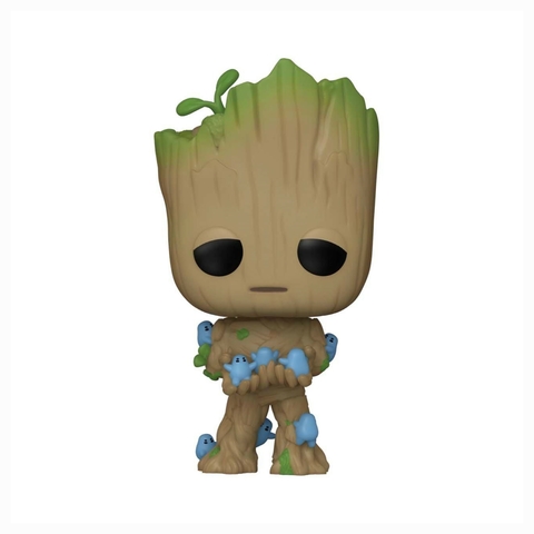 Boneco Funko Pop Marvel I Am Groot - Groot With Grunds 1194