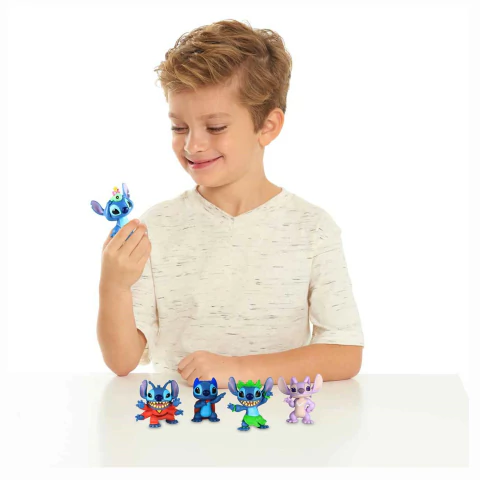 Disney Stitch 5 Mini Bonecos 7 Cm Colecionáveis 3991 Sunny