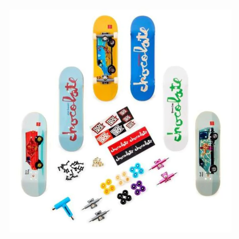 Tech Deck Sk8Shop Pack Com 6 Skate De Dedo Chocolate 2892 Spin Master Sunny
