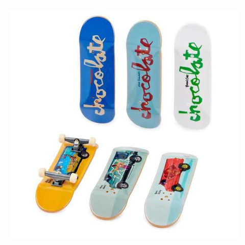Tech Deck Sk8Shop Pack Com 6 Skate De Dedo Chocolate 2892 Spin Master Sunny