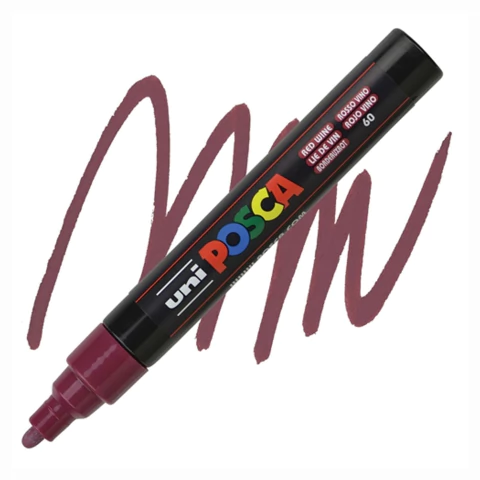 Caneta Posca Uni Pc-5m Vinho 1.8-2.5mm #60 7485