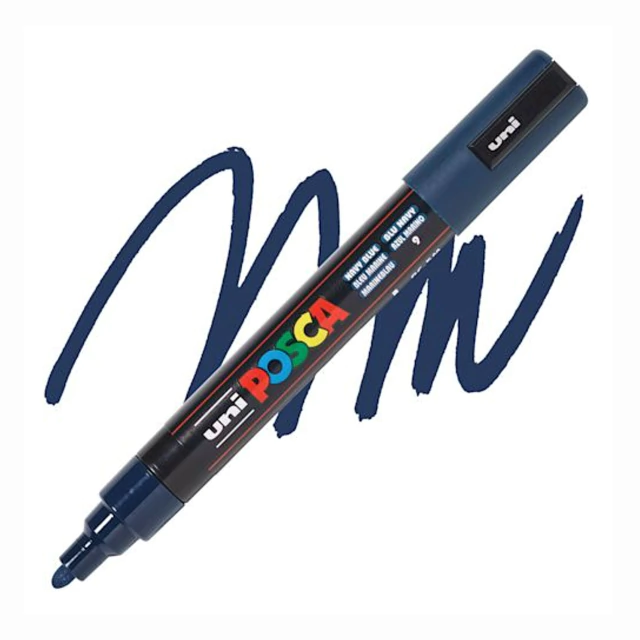 Caneta Posca Uni Pc-5m Azul Marinho 1.8-2.5mm #9 9982