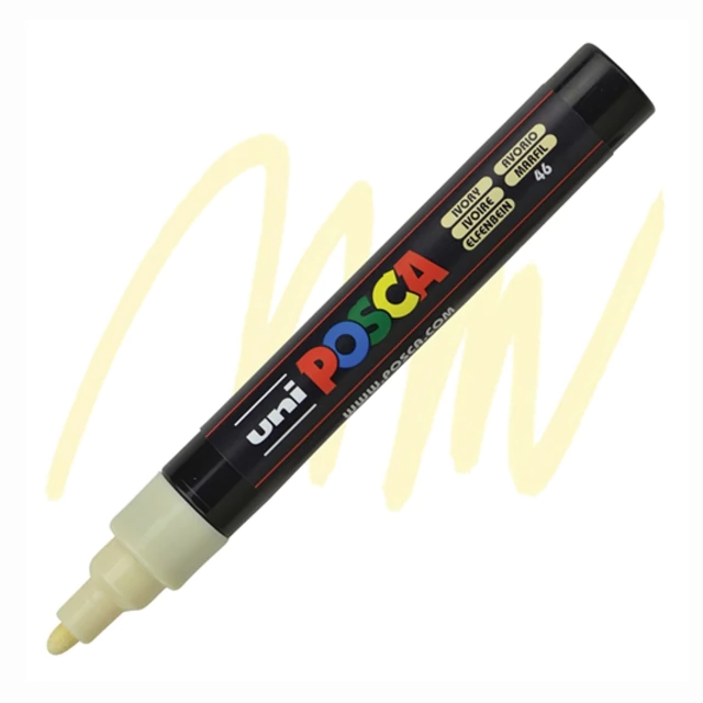 Caneta Posca Uni Pc-5m Ivory 1.8-2.5mm #46 7454