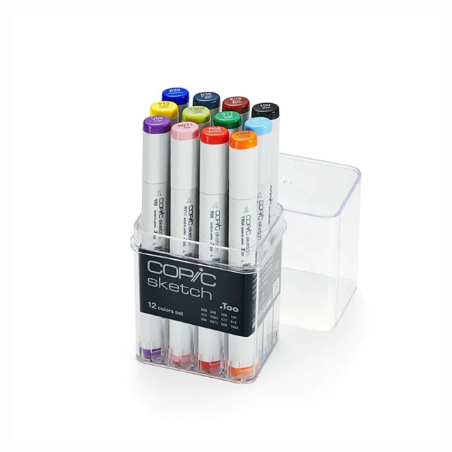 Marcador Copic Sketch Basic Estojo 12 Cores 3149
