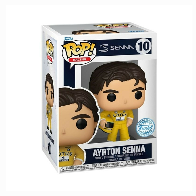 Boneco Funko Pop Racing Ayrton Senna Lotus Special Edition 10