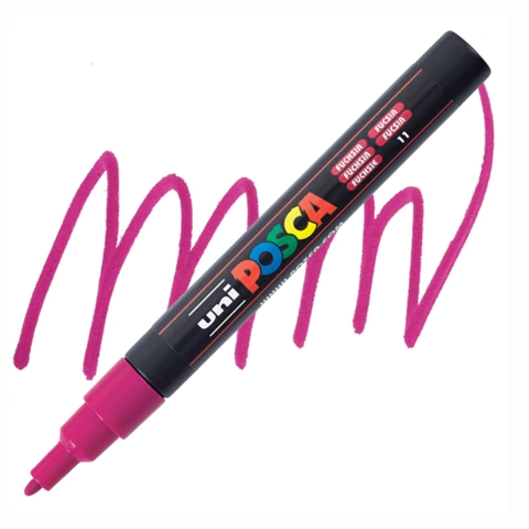 Caneta Posca Uni Pc-3m Fuchsia 0.9-1.3mm #11 2340