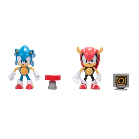 Sonic The Hedgehog Pack Com Sonic, Mighty e Acessórios 4231 Sunny