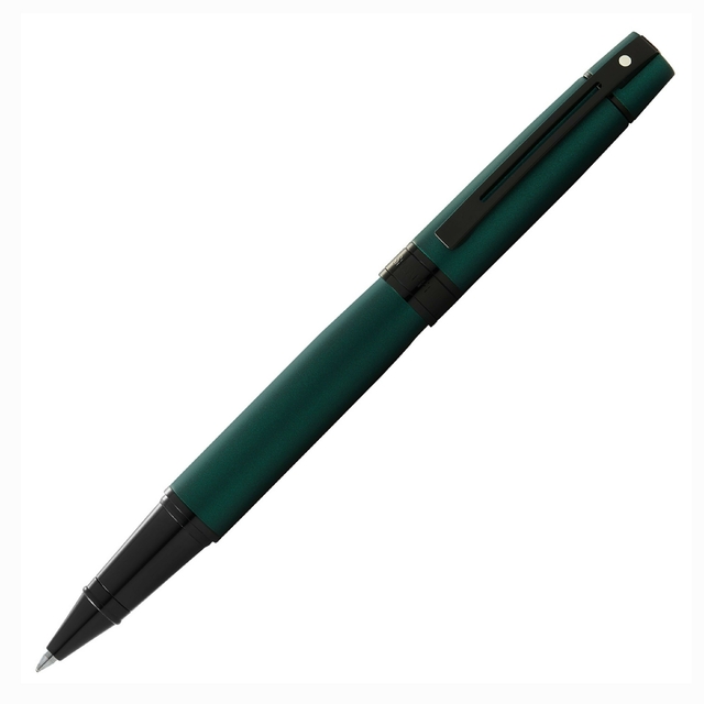 Caneta Rollerball Sheaffer 300 Verde Com Clip Preto E1934651