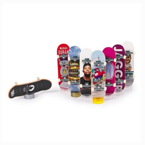 Tech Deck Pack Lendas Da Competição Com 8 Skates De Dedo 3890 Sunny