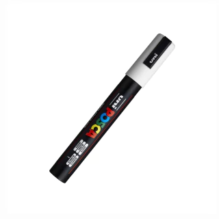 Caneta Posca Uni Pc-5m Branco 1.8-2.5mm #01 6254