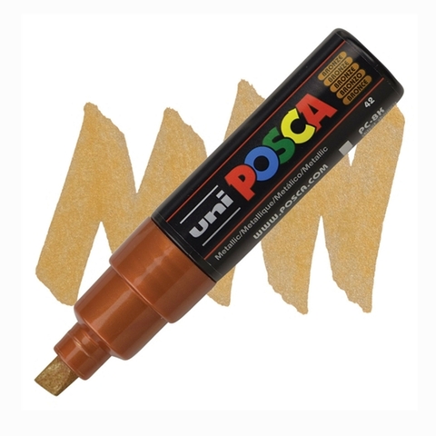 Caneta Posca Uni Pc-8k Bronze 8.0mm #42 3622