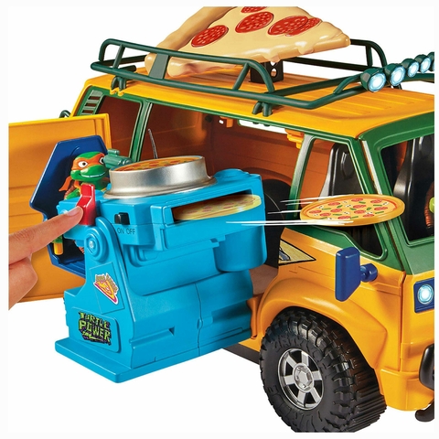 Tartarugas Ninja Caos Mutante Veículo Pizzafire Van 3674 Sunny Playmates