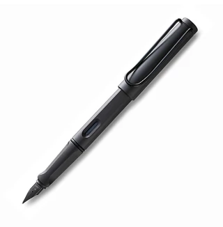 Caneta Tinteiro Lamy Safari Preto Fosco Matt Black Pena Extra Fina EF