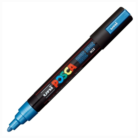 Caneta Posca Uni Pc-5m Metallic Blue 1.8-2.5mm #M33 3554