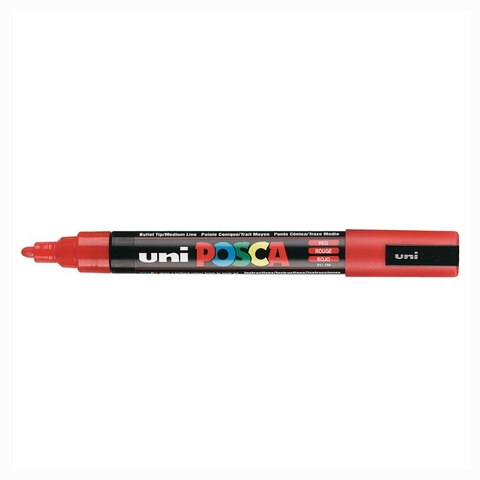 Caneta Posca Uni Pc-5m Vermelho 1.8-2.5mm #15 6131