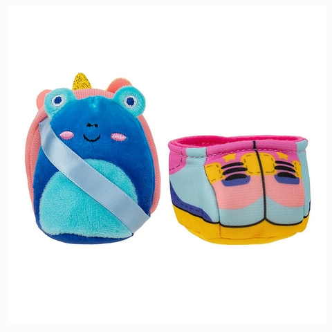 Squishville Mini Squishmallows + 2 Acessórios Back to School 3432 Sunny
