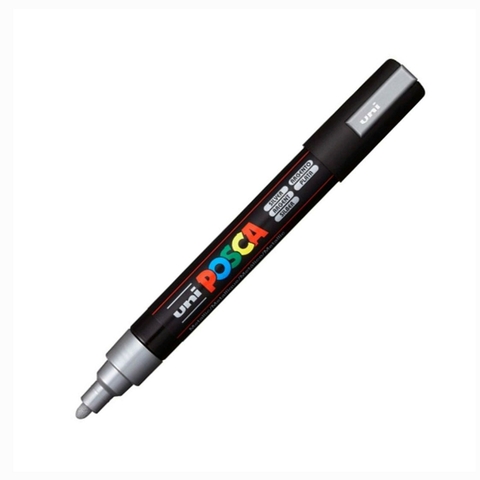 Caneta Posca Uni Pc-5m Prata 1.8-2.5mm #26 6278