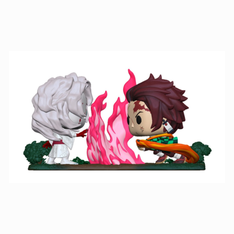 Boneco Funko Pop Demon Slayer Tanjiro Vs Rui 1034