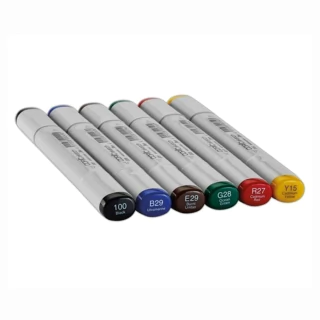 Marcador Copic Sketch Primaries Bold Estojo 6 Cores 9135