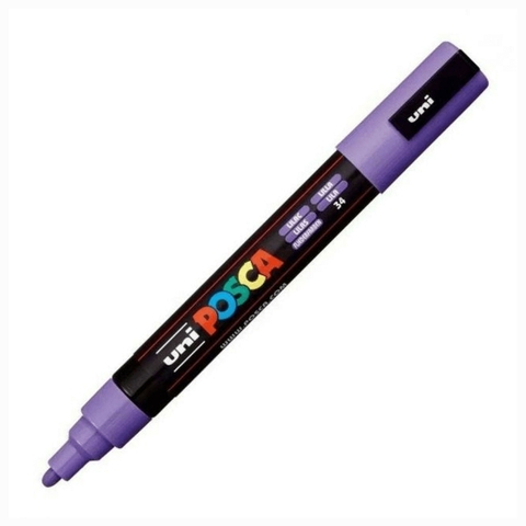 Caneta Posca Uni Pc-5m Lilás 1.8-2.5mm #34 6884