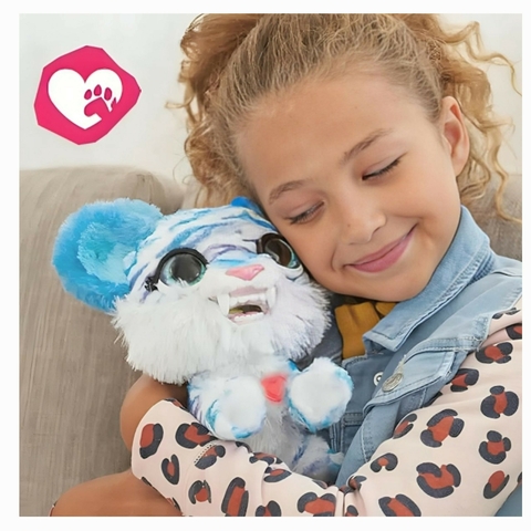 FurReal Pelúcia Interativa Tigrinha Dentes-de-Sabre 20 Cm 3997 Sunny