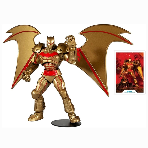 Dc Multiverse Batman Hellbat Gold Edition Mcfarlane Toys