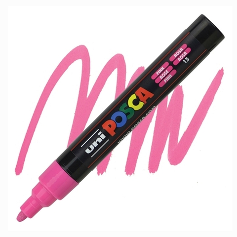 Caneta Posca Uni Pc-5m Rosa 1.8-2.5mm #13 6179