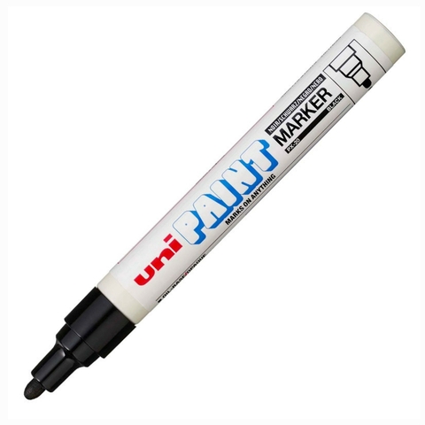 Marcador Permanente Uni Paint Marker Px-20 Preto Uni-Ball 2379