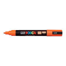 Caneta Posca Uni Pc-5m Laranja 1.8-2.5mm #04 6193