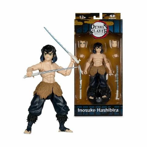 Inosuke Hashibira (Unmasked) - 7" Action Figure - Demon Slayer - McFarlane