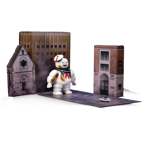 Diorama Ghostbusters Ecto-1 & Stay Puft Jada Toys 31441