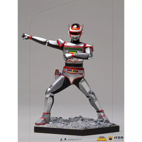 Estátua Jaspion O Fantástico Jaspion 1/10 Iron Studios Não Lacrado