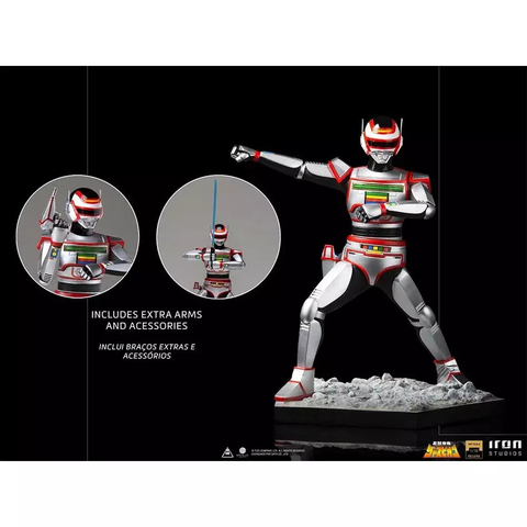 Estátua Jaspion O Fantástico Jaspion 1/10 Iron Studios Não Lacrado