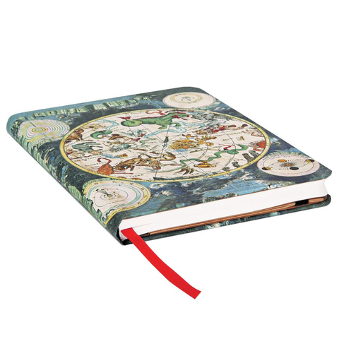 Caderno Paperblanks 17x12cm Pautado Celestial Planisphere 5296-8