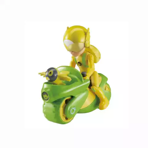 Conjunto Motocicleta e Boneco Articulado Petronix Defenders Jia's e Paul-E Fun F0113-9