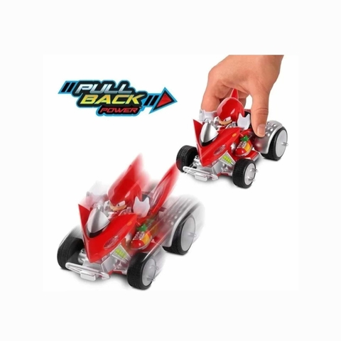 Carrinho Knuckles Pull Back Racer Fun F0106-6