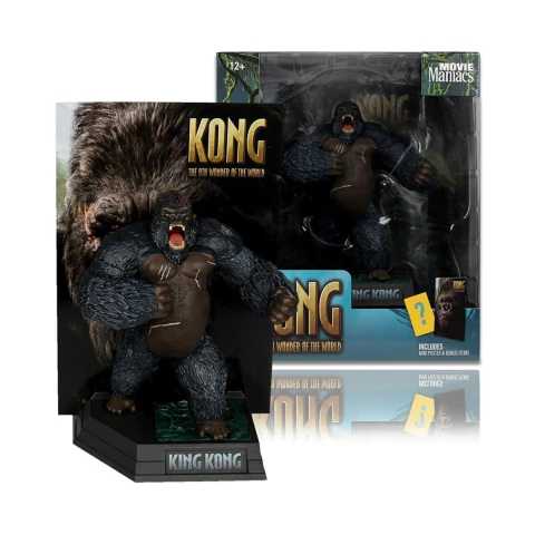 King Kong 2005 - Kong The 8th Wonder of the World - 6" Posed Figure McFarlane