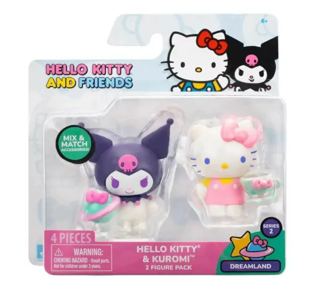 Hello Kitty And Friends Hello Kitty e Kuromi Xícara Verde Hello Kitty Sunny 3870