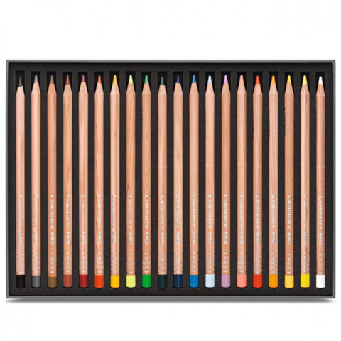 Lápis de Cor Caran Dache Luminance 20 Cores 6901720