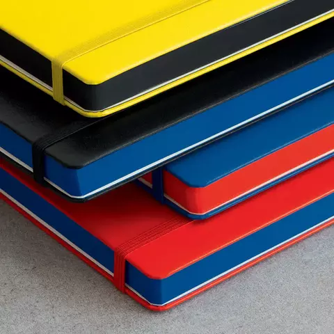 Caderno Leuchtturm1917 Bauhaus Edition (A5) - 251 páginas, Capa Dura, Pontilhado, Vermelho 359619