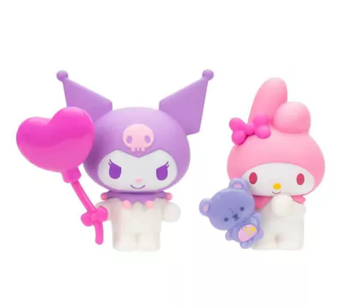 Hello Kitty And Friends Kuromi e My Melody Urso Lilás Sunny 3870